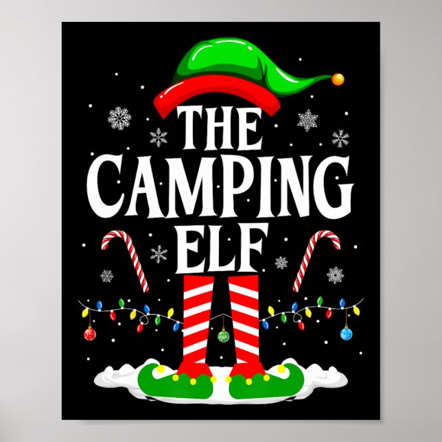 Kampanjen Elf Julafton, den populära matchningsfam Poster (Framsidan)