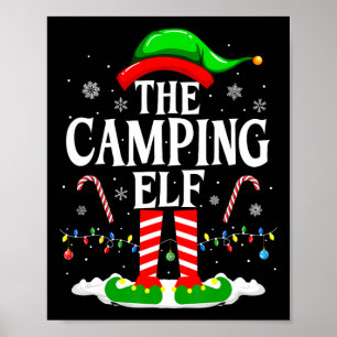 Kampanjen Elf Julafton, den populära matchningsfam Poster