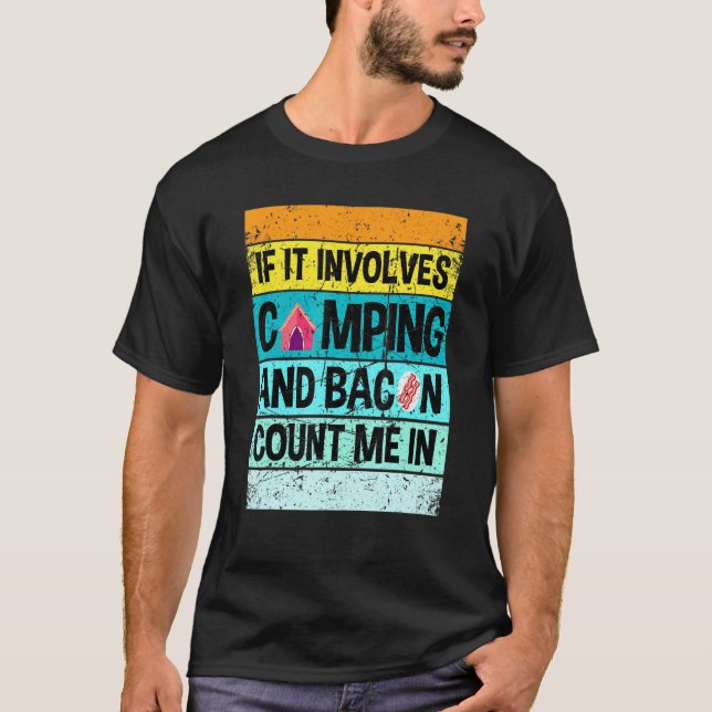 Kampanjens retro-kampanj och antal bakterier t shirt (Framsida)