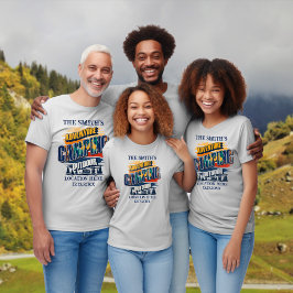 Kampanjgrupp som matchar familjen resa äventyr t shirt