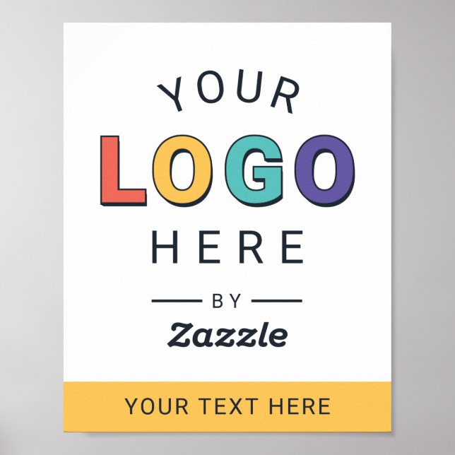 Kampanjlogotyp och text poster (Framsidan)