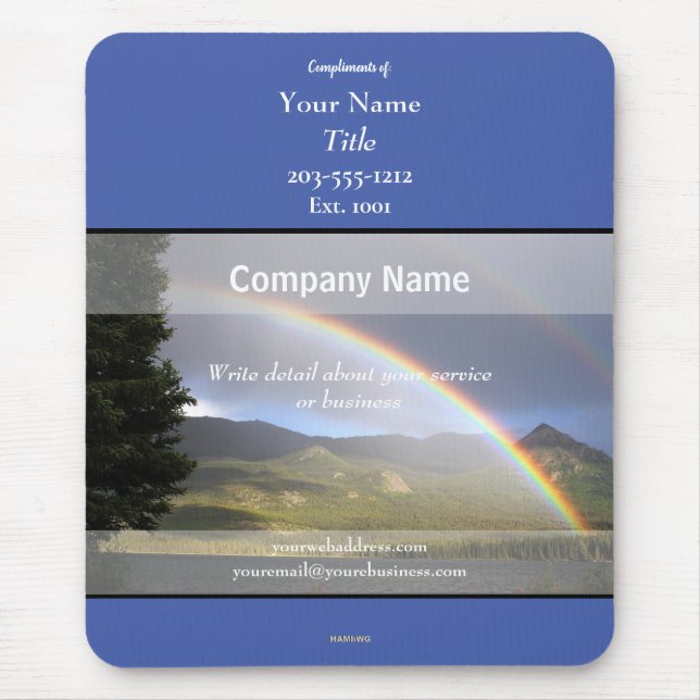 Kampanjmusmatta RainbowTheme - HAMbyWG Musmatta (Framsidan)