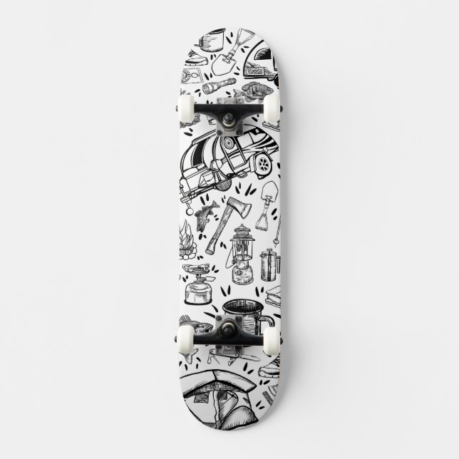 Kampanjredskap Mini Skateboard Bräda 18,5 Cm (Framsida)
