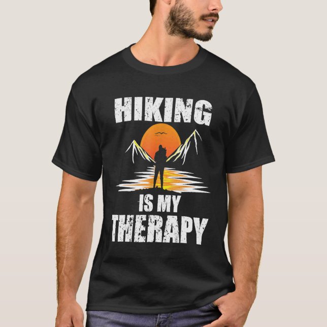 Kampanjrekrytering är min terapeutisk hiker t shirt (Framsida)