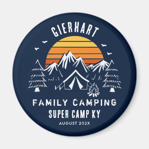 Kampanjsvag Retro-Anpassningsbarnas familjevacerin Magnet