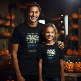 Kampanjtrupp som matchar familjen resa i nöd t shirt