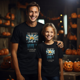 Kampanjtrupp som matchar familjen resa i nöd t shirt