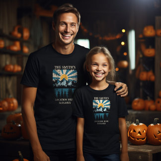 Kampanjtrupp som matchar familjen resa i nöd t shirt