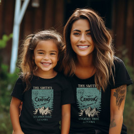 Kampanjtrupp som matchar familjen resa i nöd t shirt