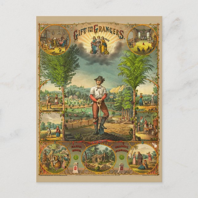 Kampanjutskrift för stora medlemmar vykort (Framsida)