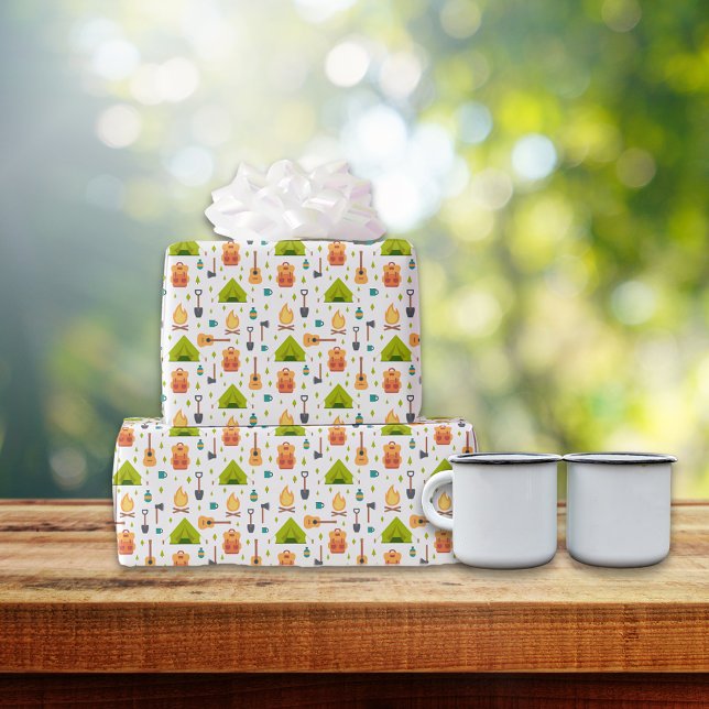 Kampanjväxel utomhus Mönster Presentpapper (Skapare uppladdad)