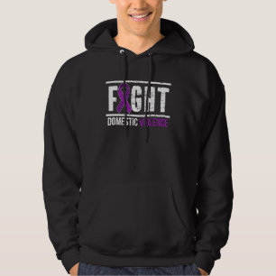 Kämpar för medvetenhet om våld i nära relationer ö hoodie