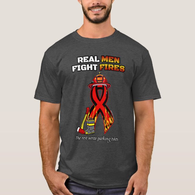 KAMPBRÄNDER I VERKLIGA MANAR T SHIRT (Framsida)
