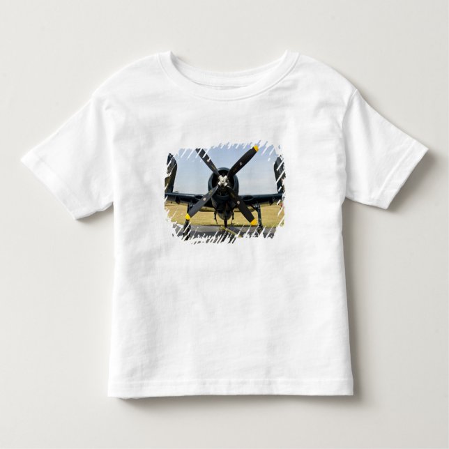 Kämpe för bärare för Grumman F8F Bearcatmarin på T-shirt (Framsida)