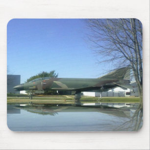 Kämpeflygplan (F4-Phantom) Mousepad Musmatta