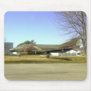 Kämpeflygplan (F4-Phantom) Mousepad Musmatta