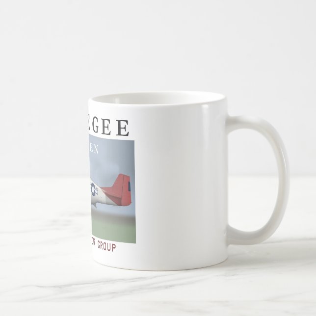 Kämpegrupp för P51D 332. Kaffemugg (Höger)