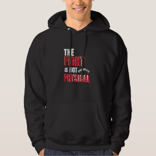 Kampen är en krigspåminnelse i Andlig Hoodie