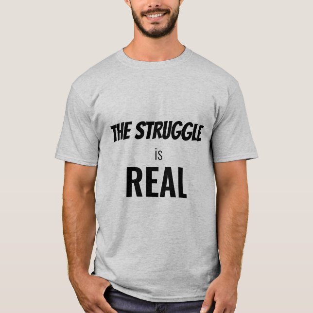 Kampen är en riktig, fin avramatisering, ZFJ T Shirt (Framsida)