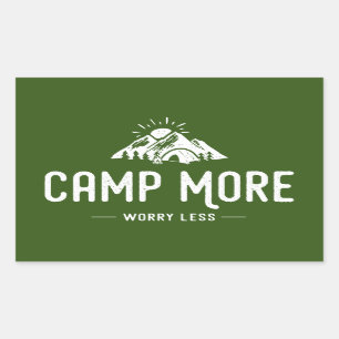 Kampen är mer oroande mindre rektangulärt klistermärke