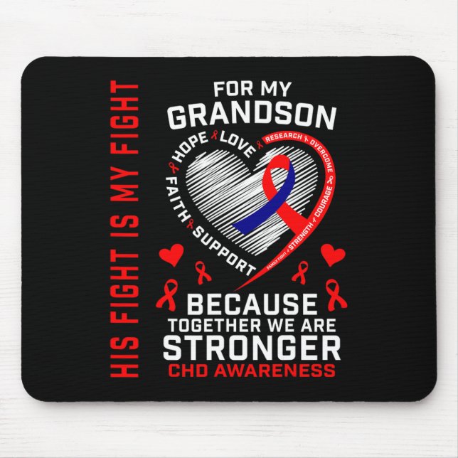 Kampen är min kamp, morson Chd Awareness Heart Dis Musmatta (Framsidan)