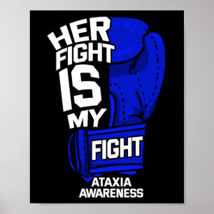 Kampen är min kamp mot Ataxi Movement Disorder War Poster