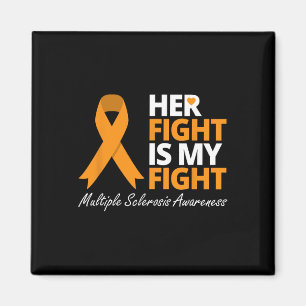 Kampen är min Orange Ribbon Magnet