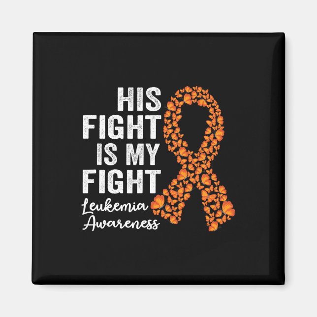 Kampen är mitt stöd för Leukemia Awarenes i kampen Magnet (Framsidan)