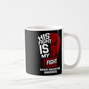 Kampen är mitt stöd för medvetandehöjande hjärnmed kaffemugg