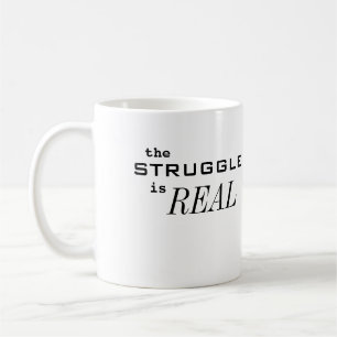 Kampen är REAL Kaffemugg