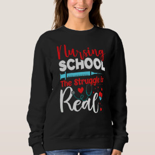Kampen är reell Student Nurse Diligent Nursing Sc T Shirt