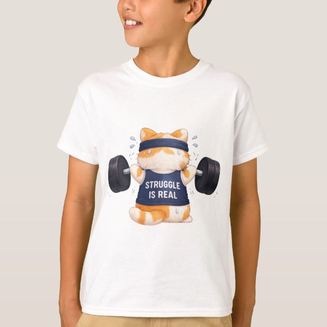 Kampen är verklig t shirt (Framsida)