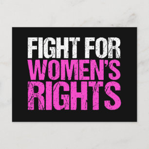Kampen för kvinnors Höger Vykort