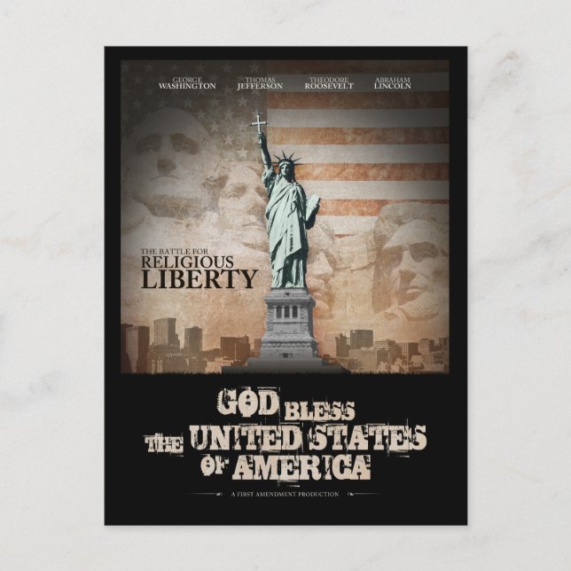 Kampen För Religionsfrihet Vykort (Framsida)