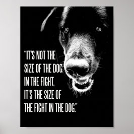 Kampen i Hund Poster