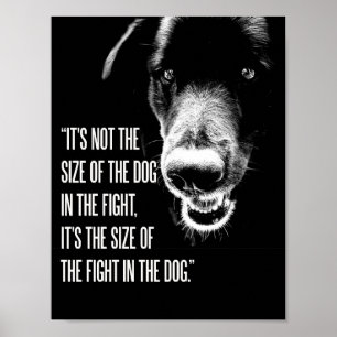 Kampen i Hund Poster