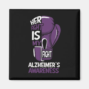 Kampen mot Alzheimers sjukdom är Boxi för min kamp Magnet