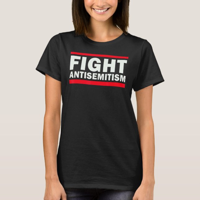 Kampen mot antisemitism t shirt (Framsida)