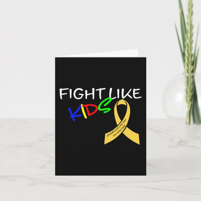 Kampen mot barncancer i barndomen kort (Framsida)