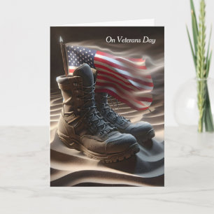 Kampen mot Boots och Flagga veteranernas dag Kort