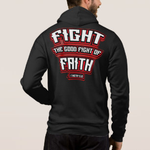Kampen mot Bran Faith Christian Verse  T Shirt