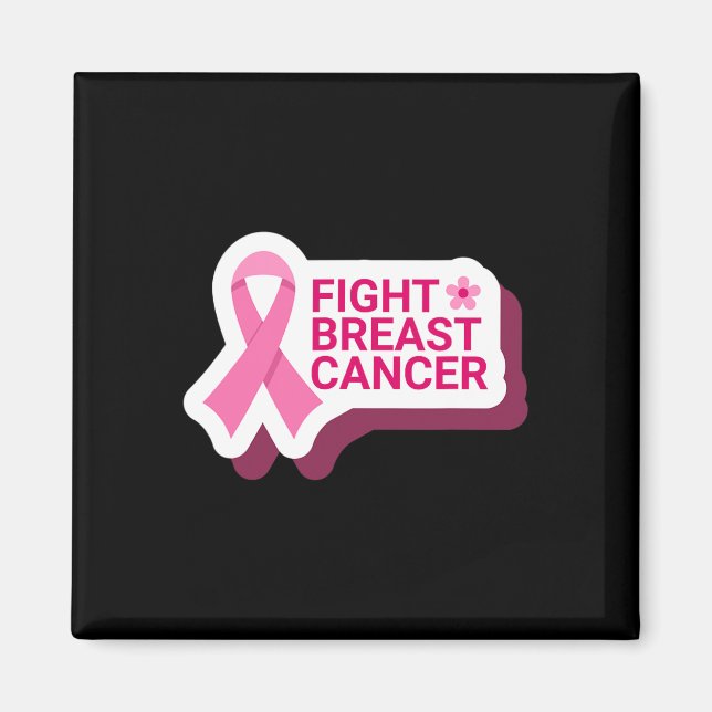 Kampen mot bröstcancer magnet (Framsidan)