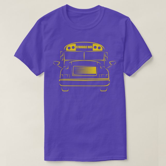 Kampen mot Buss överallt T Shirt (Design framsida)