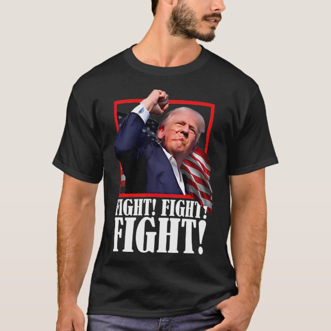 Kampen mot Butler Pennsylvania Trump Rally Today T T Shirt (Framsida)
