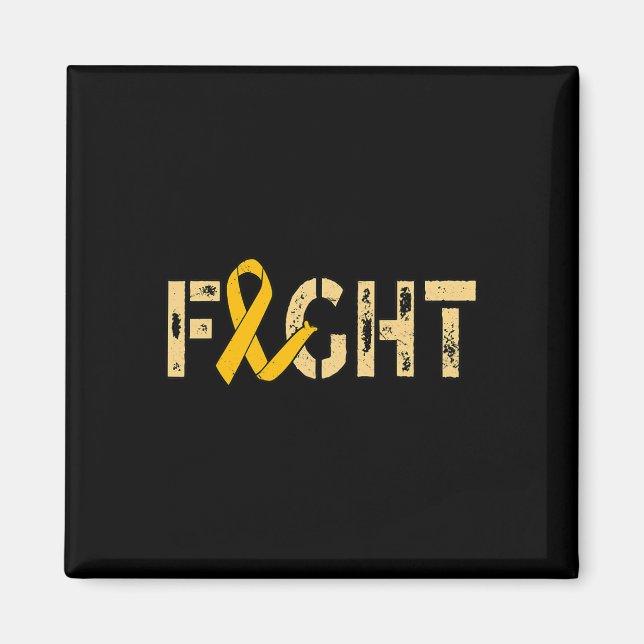 Kampen mot cancer i barndomen Medvetenhet 2 Magnet (Framsidan)