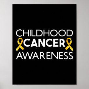 Kampen mot cancer i barndomen poster