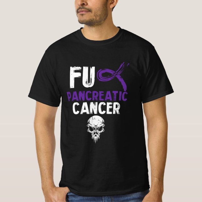 Kampen mot cancer i bröstcancer tillsammans Pur T Shirt (Framsida)