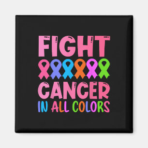 Kampen mot cancer i hela Färg Magnet