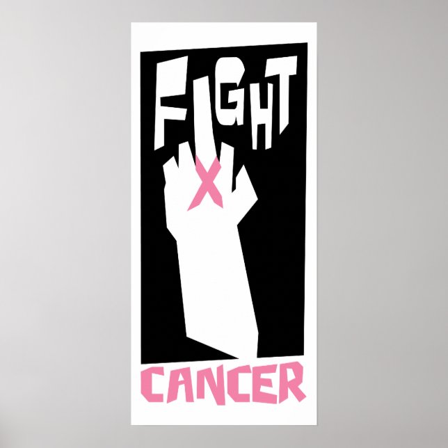 Kampen mot cancer Poster (Framsidan)
