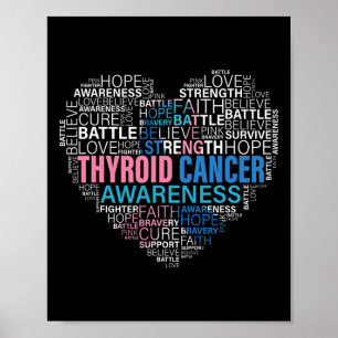Kampen mot cancermedvetande Förhoppningsstöd Stark Poster